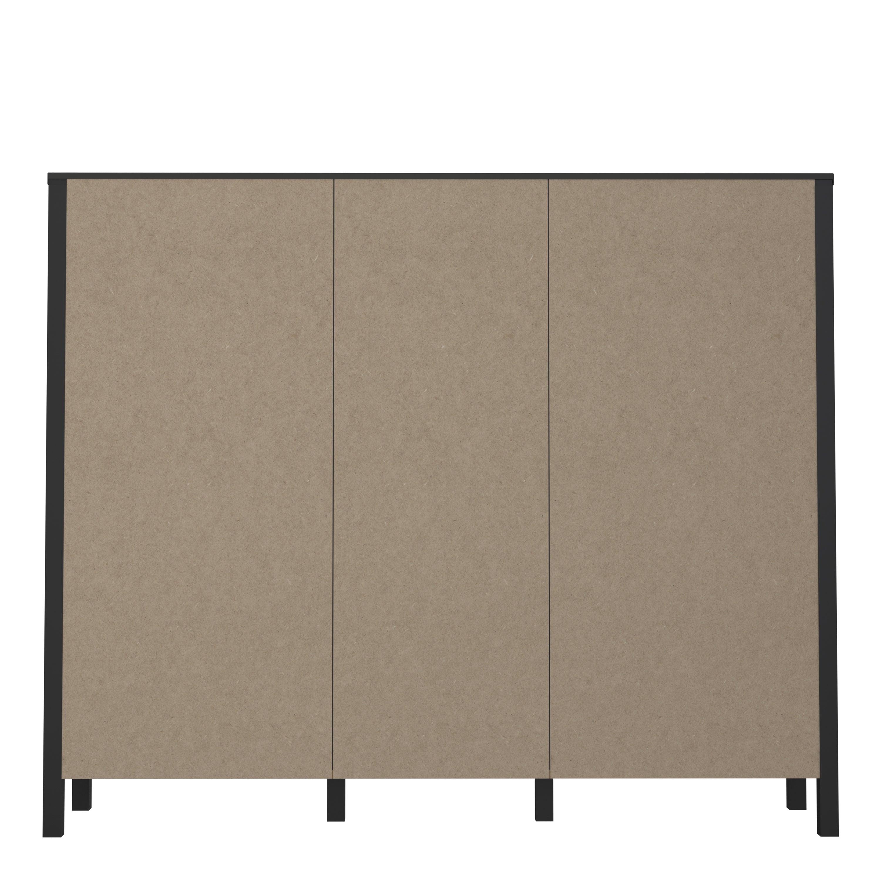 High Rock Shelf Unit in Matt Black/Riviera Oak - image 6