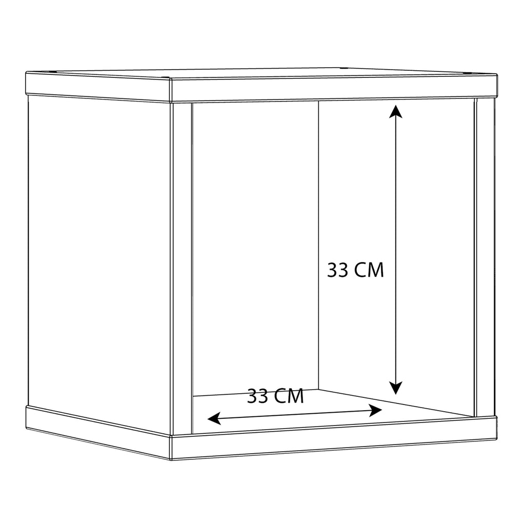 Mauro Singular Storage Unit in White High Gloss/White - image 10