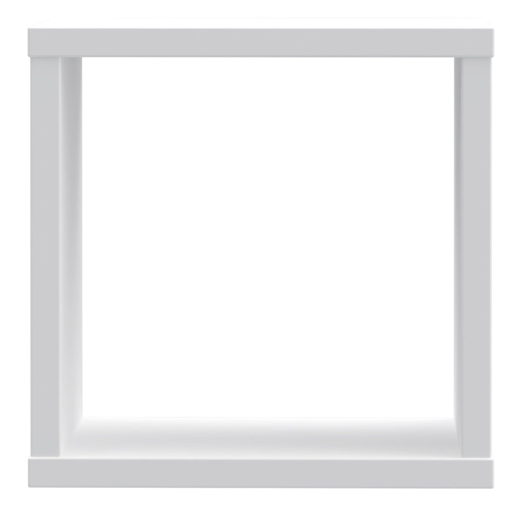 Mauro Singular Storage Unit in White High Gloss/White - image 2