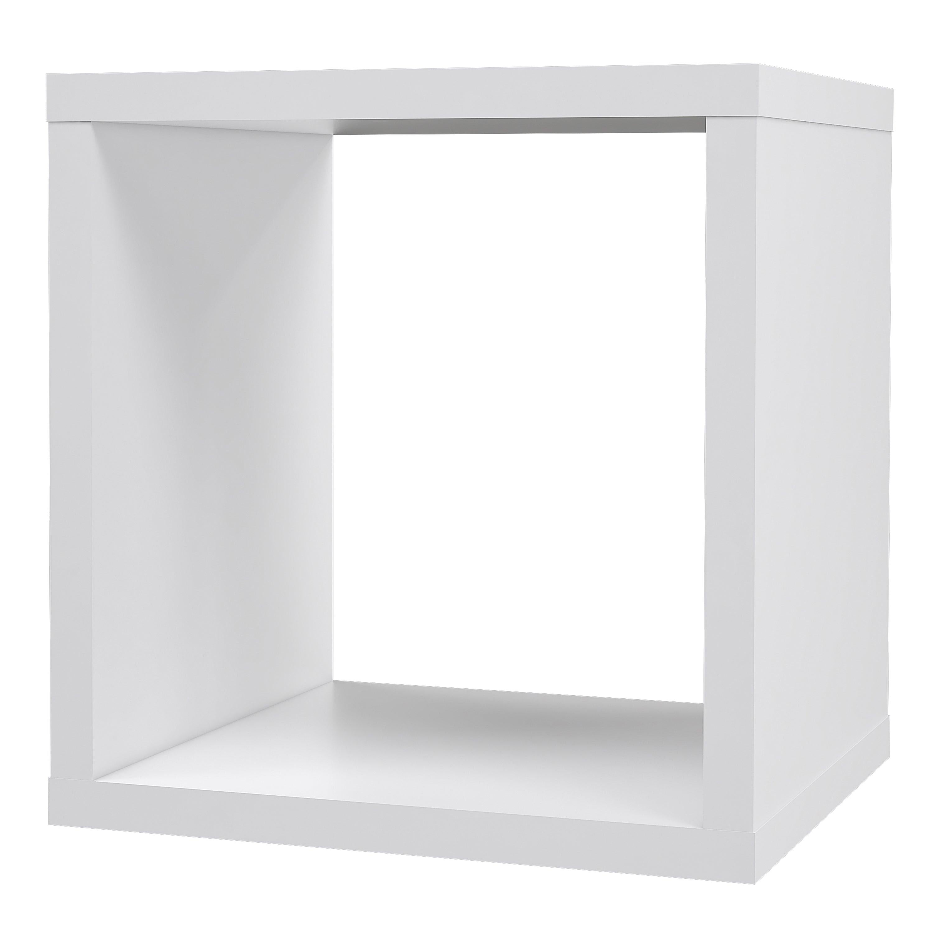 Mauro Singular Storage Unit in White High Gloss/White - image 3