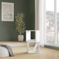 Mauro Singular Storage Unit in White High Gloss/White - image 5