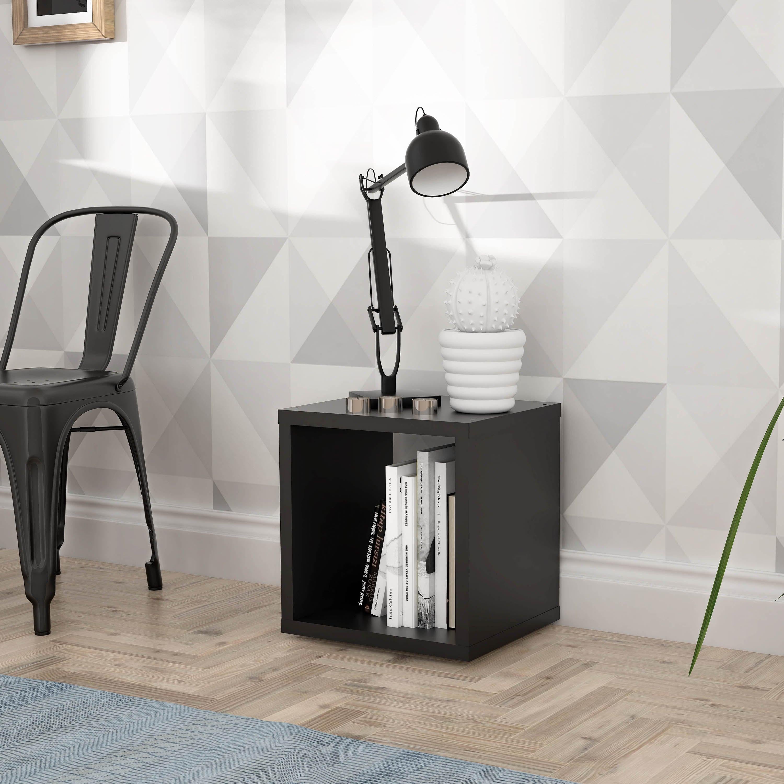 Mauro 1 Shelf Storage Unit in Matt White - image 3