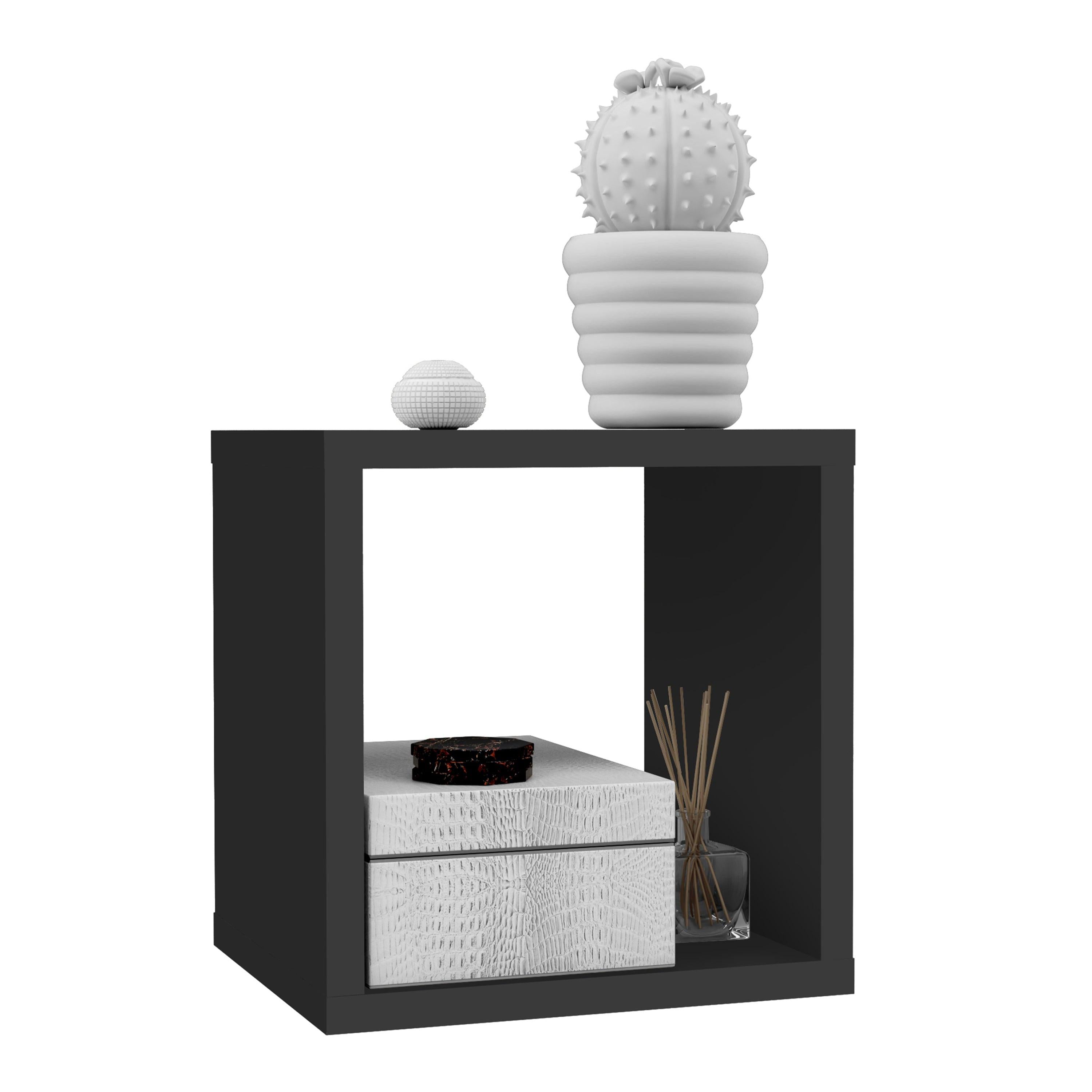 Mauro 1 Shelf Storage Unit in Matt White - image 4