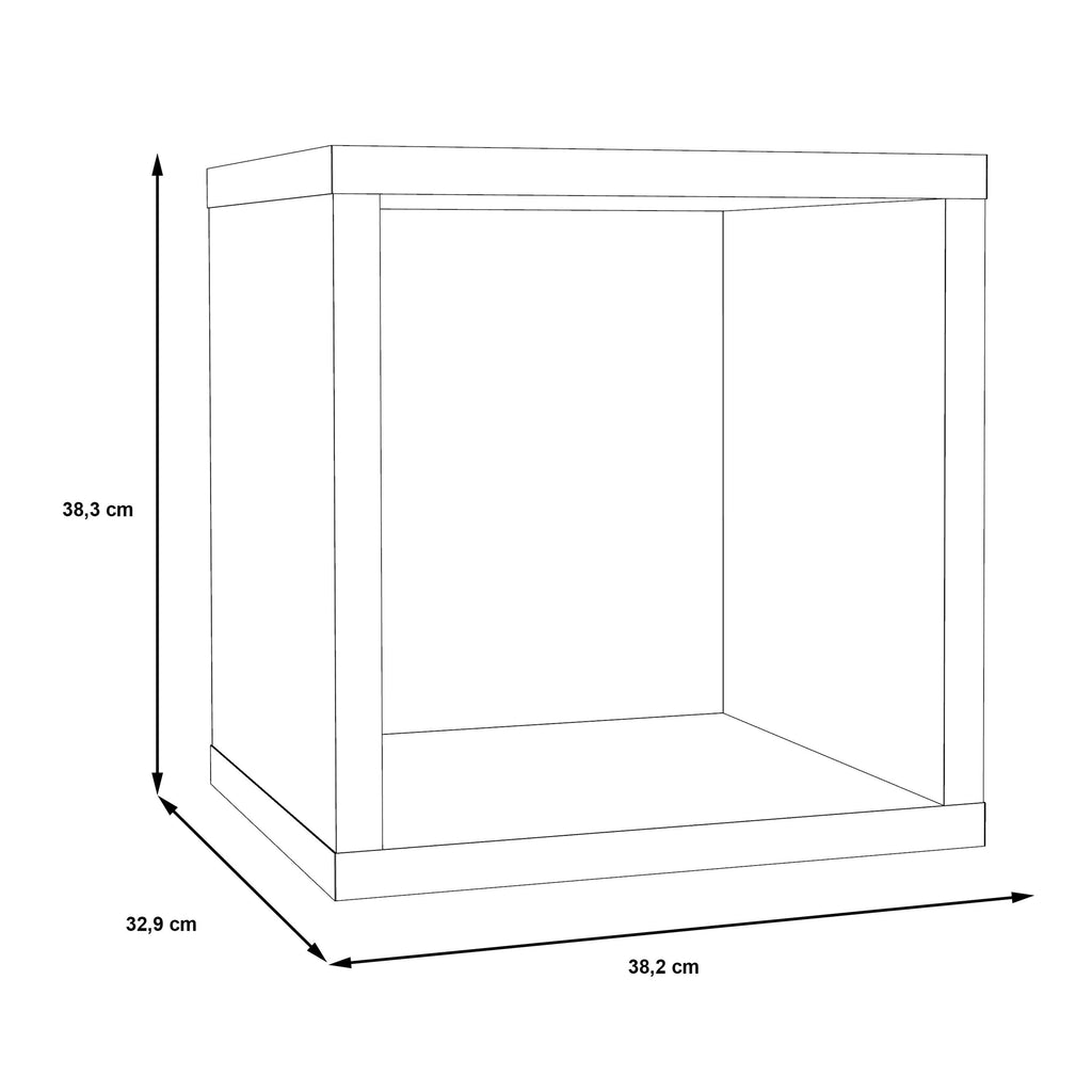 Mauro 1 Shelf Storage Unit in Matt White - image 5