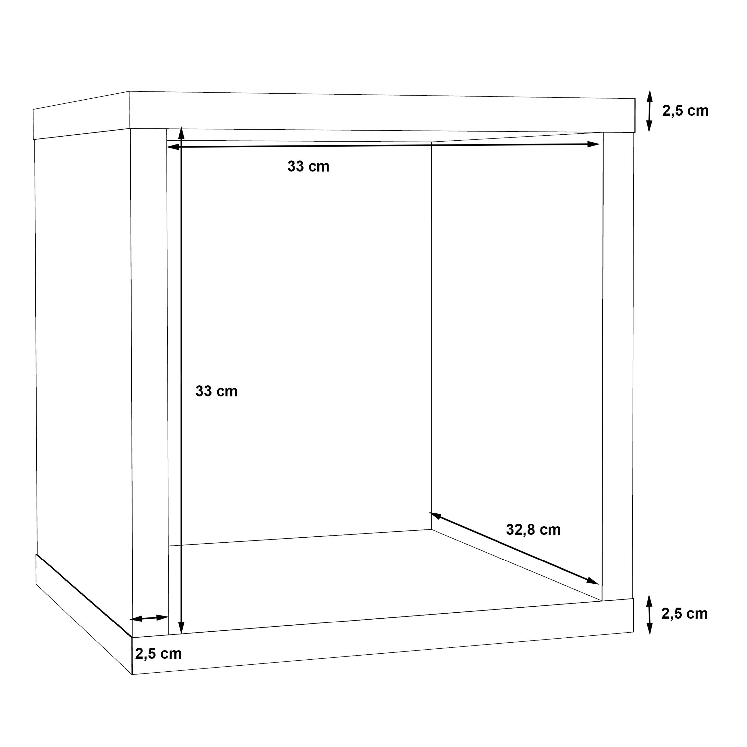 Mauro 1 Shelf Storage Unit in Matt White - image 6
