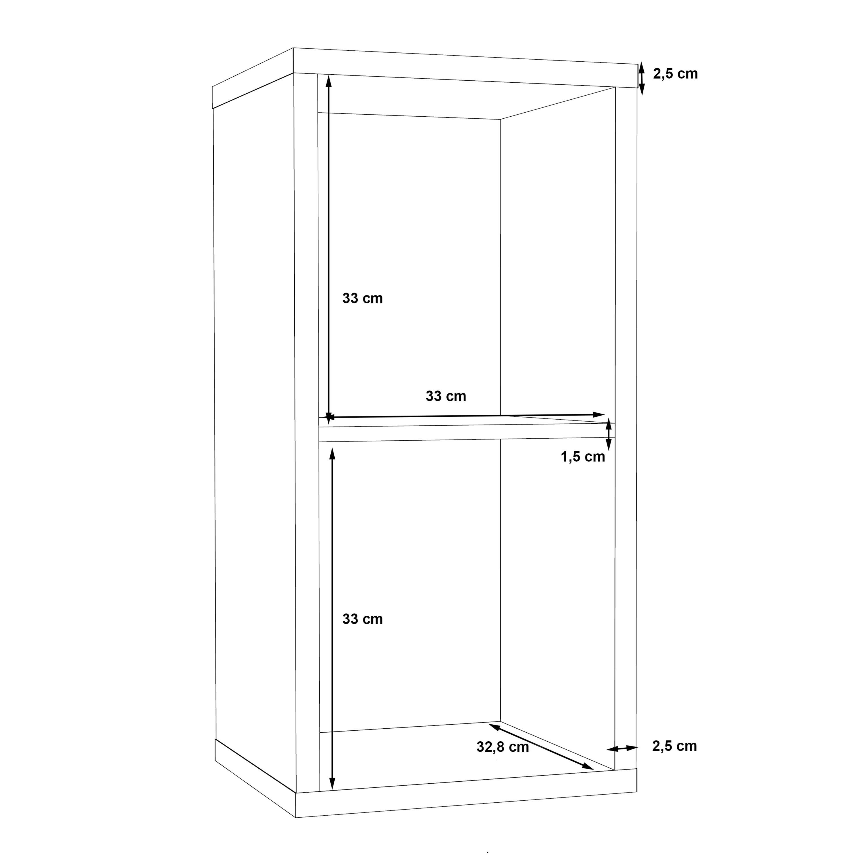 Mauro 1 Shelf Storage Unit in Artisan Oak - image 8