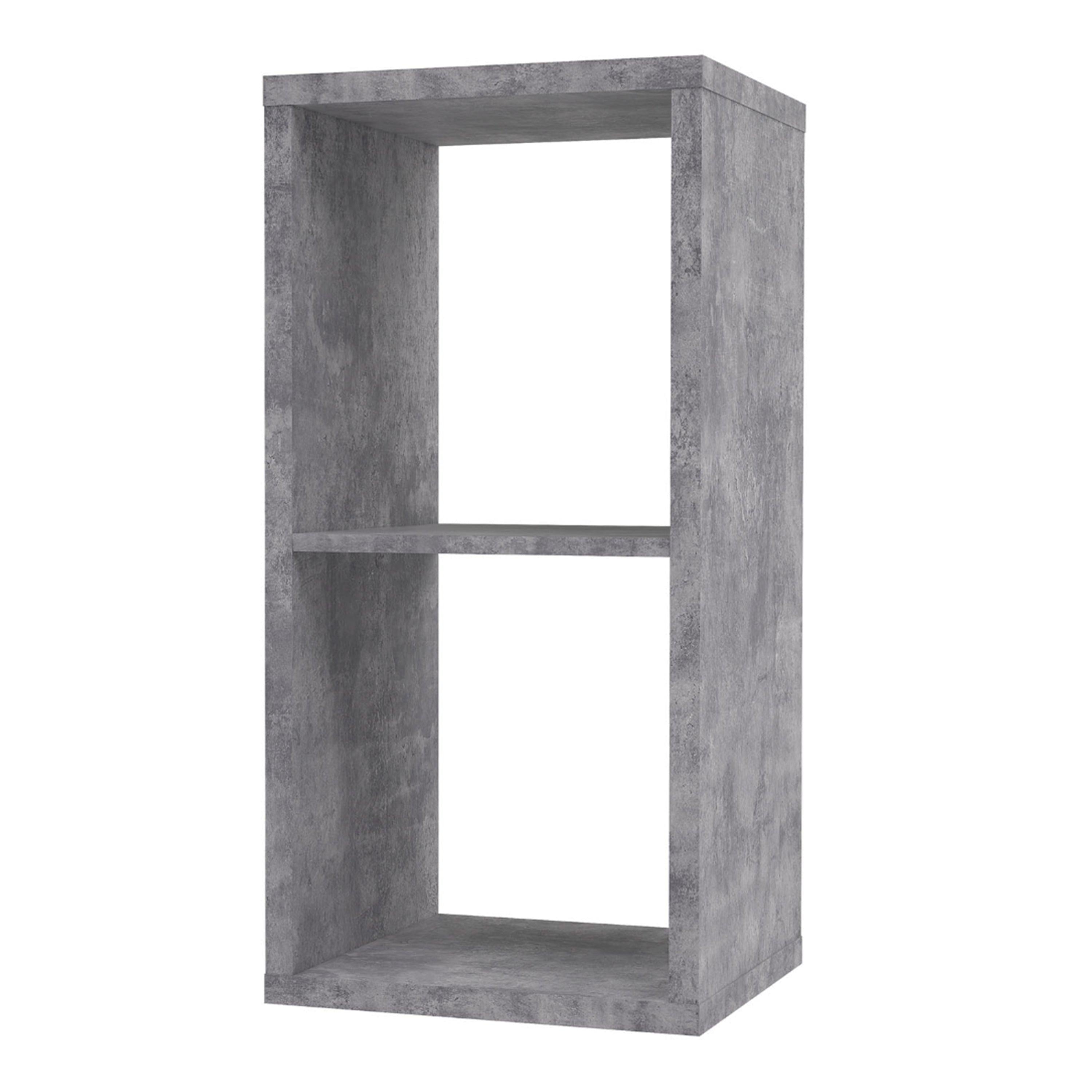 Mauro 1 Shelf Storage Unit in Concrete Grey - image 3