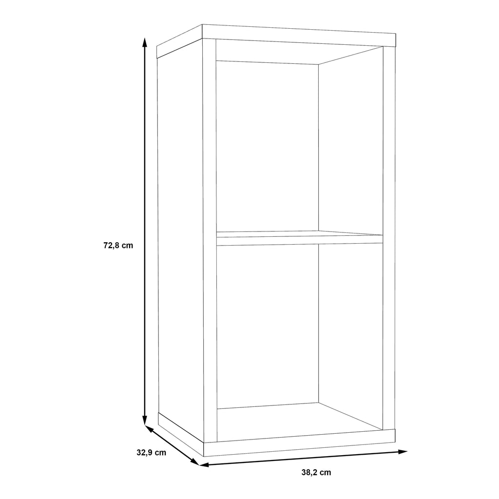 Mauro 1 Shelf Storage Unit in Concrete Grey - image 6