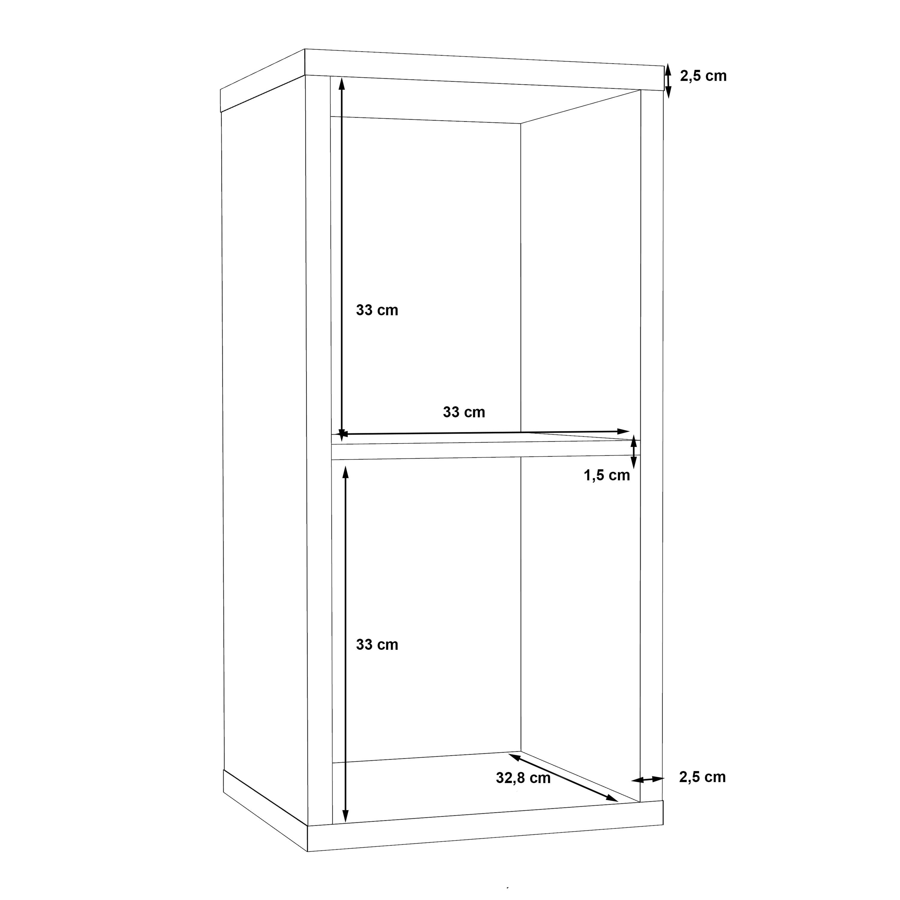 Mauro 1 Shelf Storage Unit in Concrete Grey - image 7