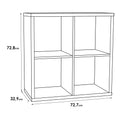 Mauro 2x2 Storage Unit in Sonoma Oak - image 5