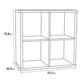 Mauro 2x2 Storage Unit in Sand Oak - image 5
