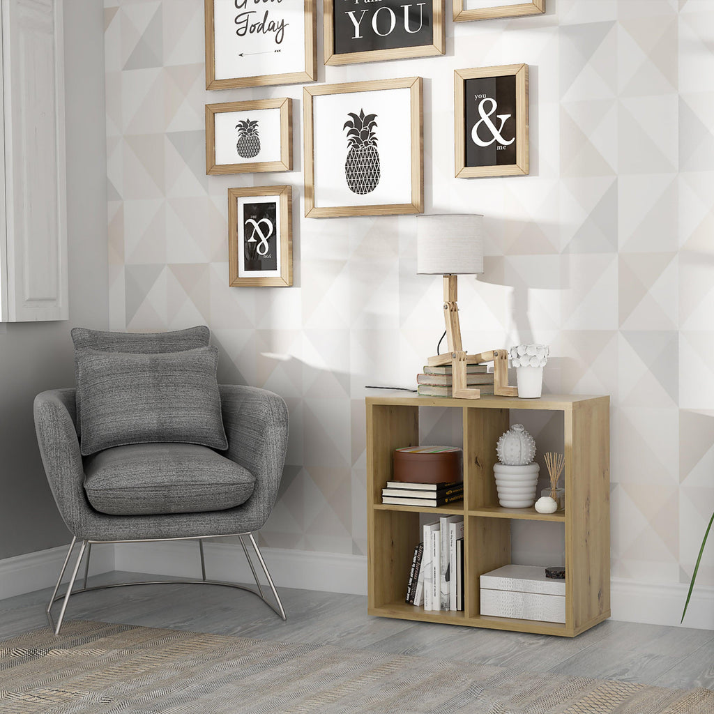 Mauro 2x2 Storage Unit in Artisan Oak - image 3