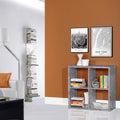 Mauro 2x2 Storage Unit in Concrete Grey - image 2