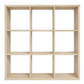 Mauro 3x3 Storage Unit in Sonoma Oak - image 2