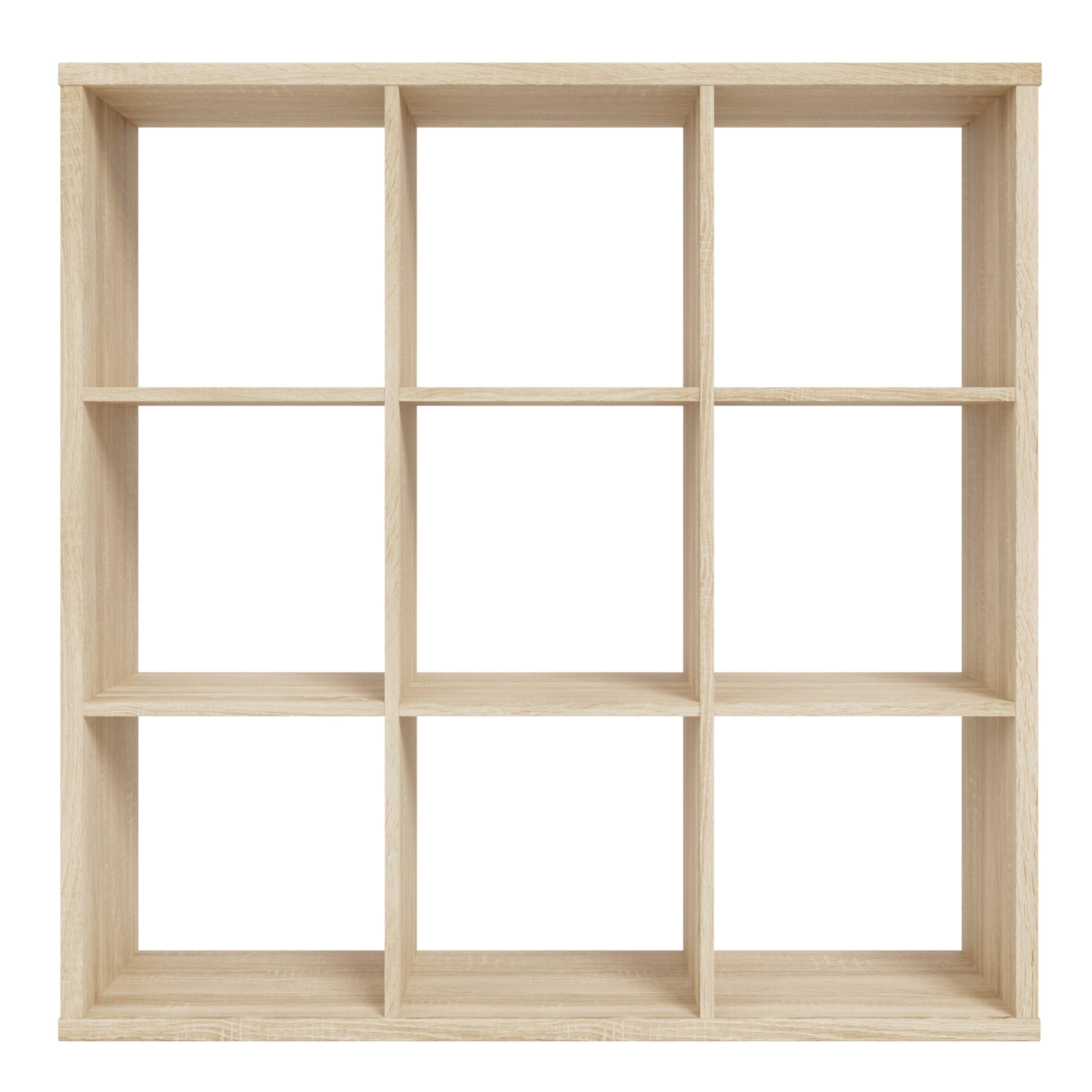 Mauro 3x3 Storage Unit in Sonoma Oak - image 2