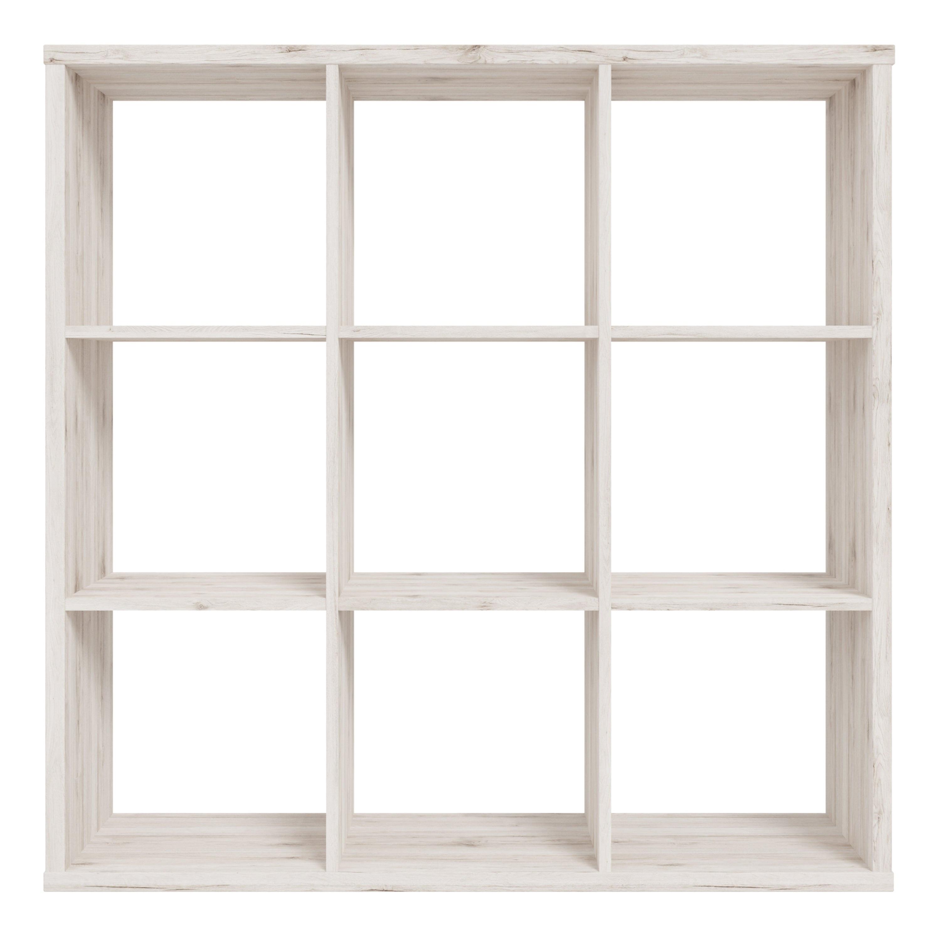 Mauro 3x3 Storage Unit in Sand Oak - image 2