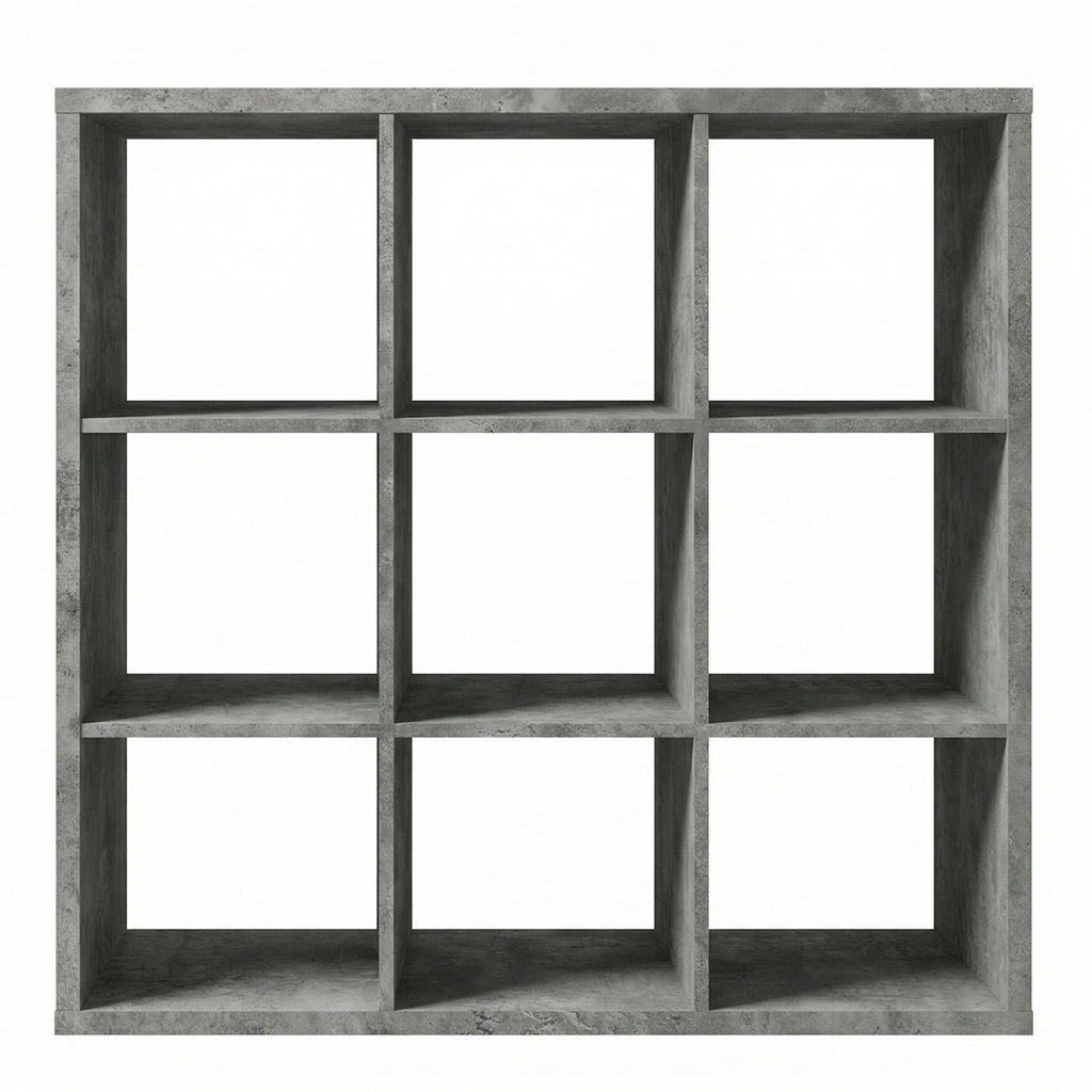 Mauro 3x3 Storage Unit in Concrete Grey - image 2