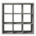 Mauro 3x3 Storage Unit in Concrete Grey - image 2