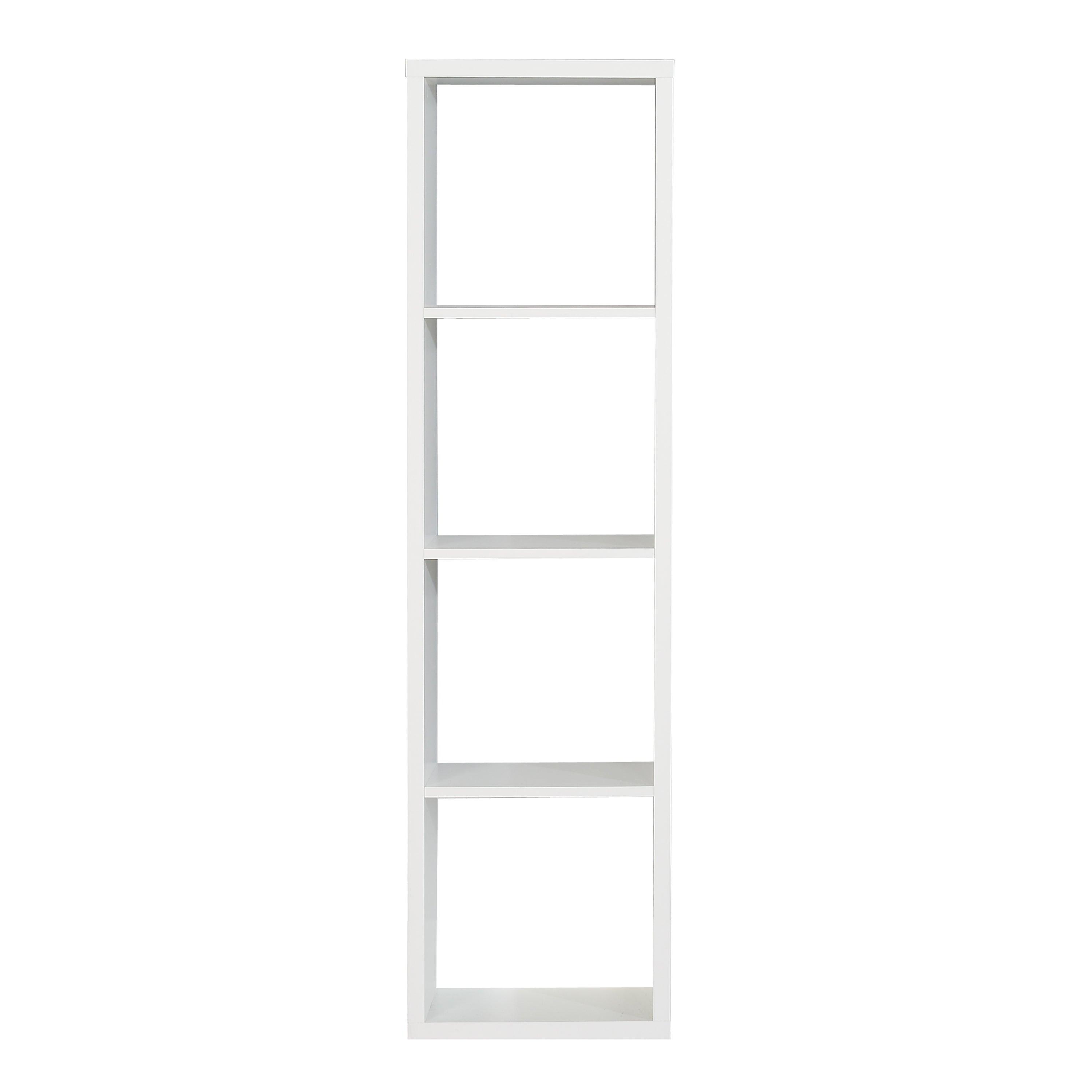 Mauro 3 Shelves Storage Unit in Matt White - image 2