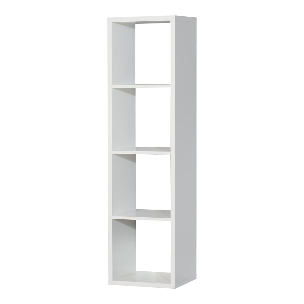 Mauro 3 Shelves Storage Unit in Matt White - image 3