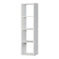 Mauro 3 Shelves Storage Unit in Matt White - image 3