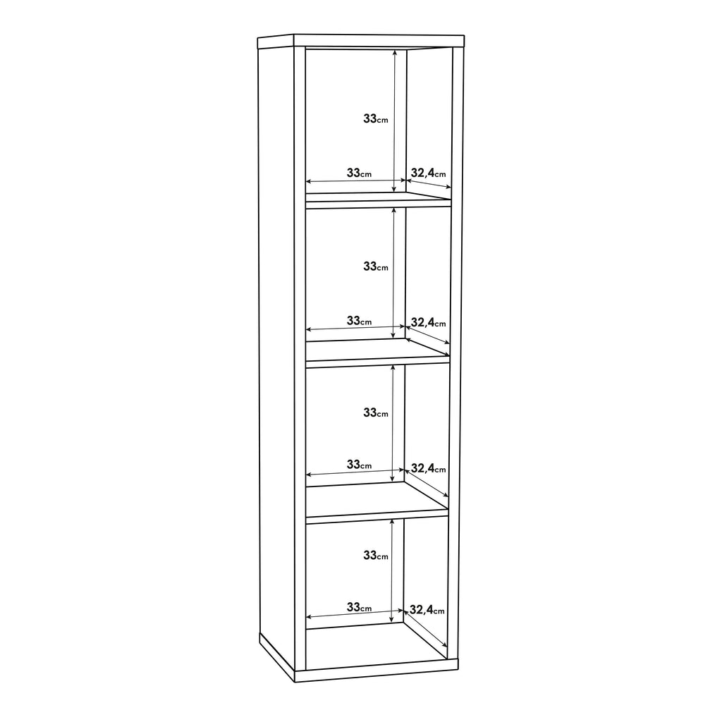 Mauro 3 Shelves Storage Unit in Sonoma Oak - image 7