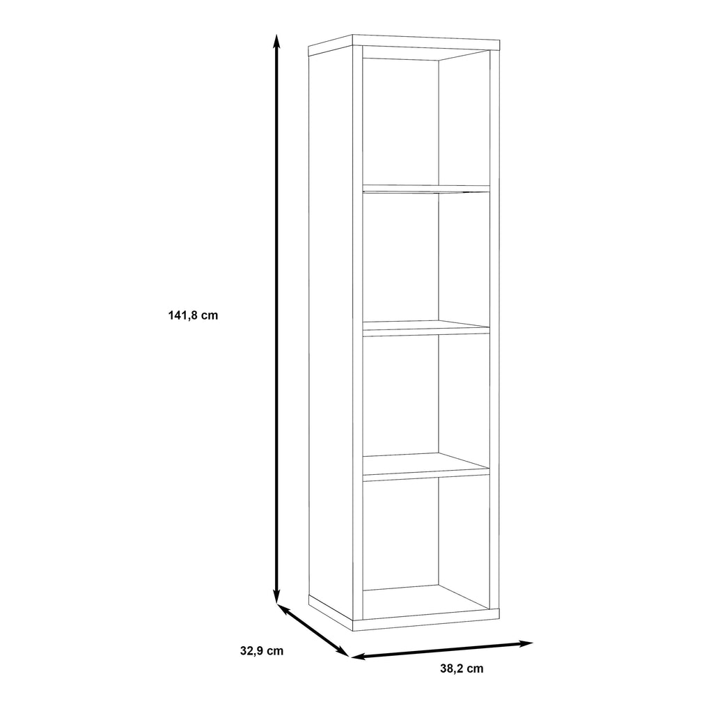 Mauro 3 Shelves Storage Unit in Artisan Oak - image 7