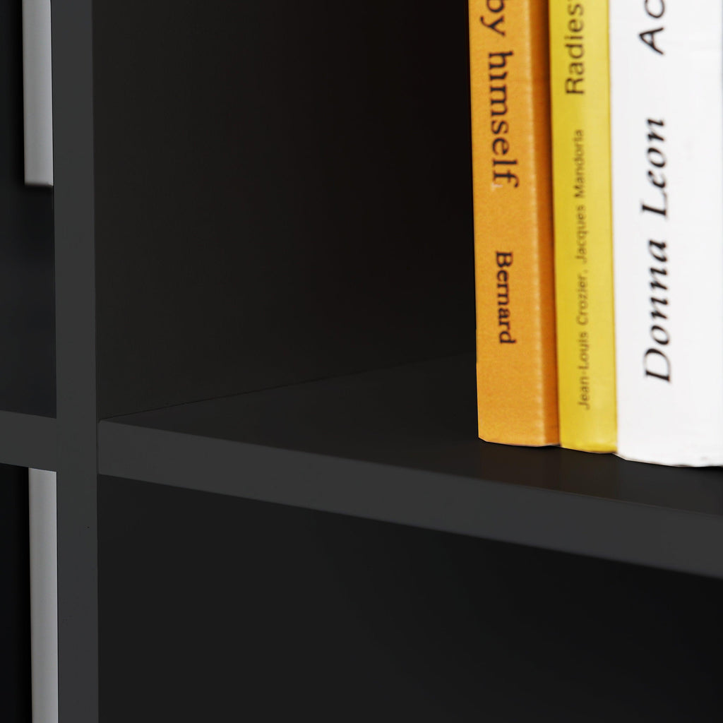 Mauro 3 Shelves Storage Unit in Matt Black - image 5
