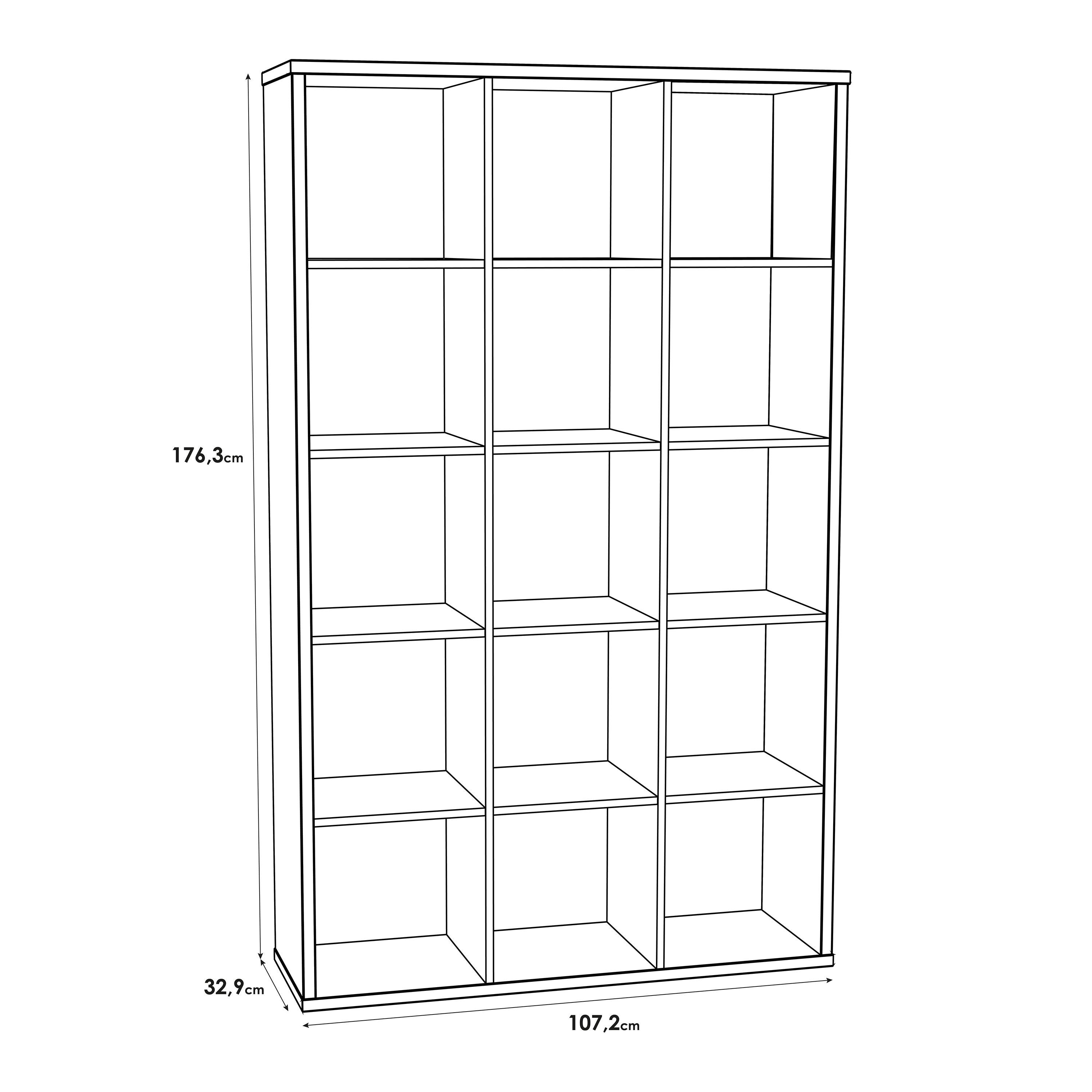 Mauro 3x5 Storage Unit in Matt White - image 8
