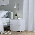 Sienna Bedside in White/White High Gloss - image 4