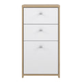Best Chest Storage Cabinet 2 Drawers 1 Door in Artisan Oak/White - image 2