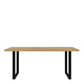 Nikomedes Dining Table in Bartex Oak 180x90cm - image 2