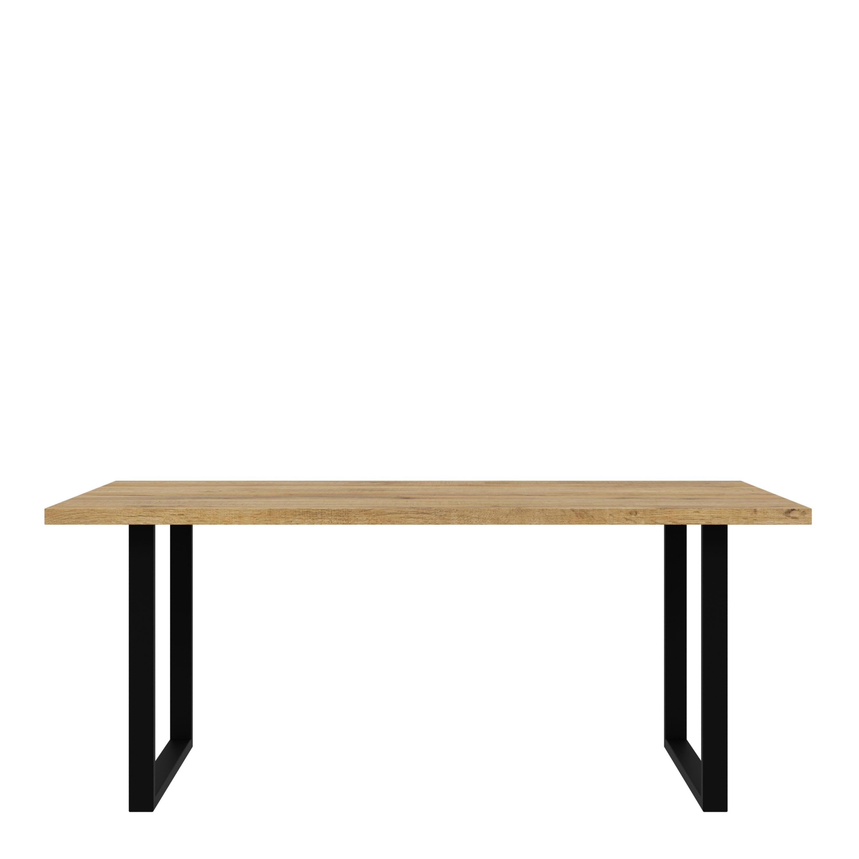 Nikomedes Dining Table in Bartex Oak 180x90cm - image 2