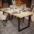 Nikomedes Dining Table in Bartex Oak 180x90cm - image 4