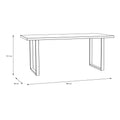Nikomedes Dining Table in Bartex Oak 180x90cm - image 5