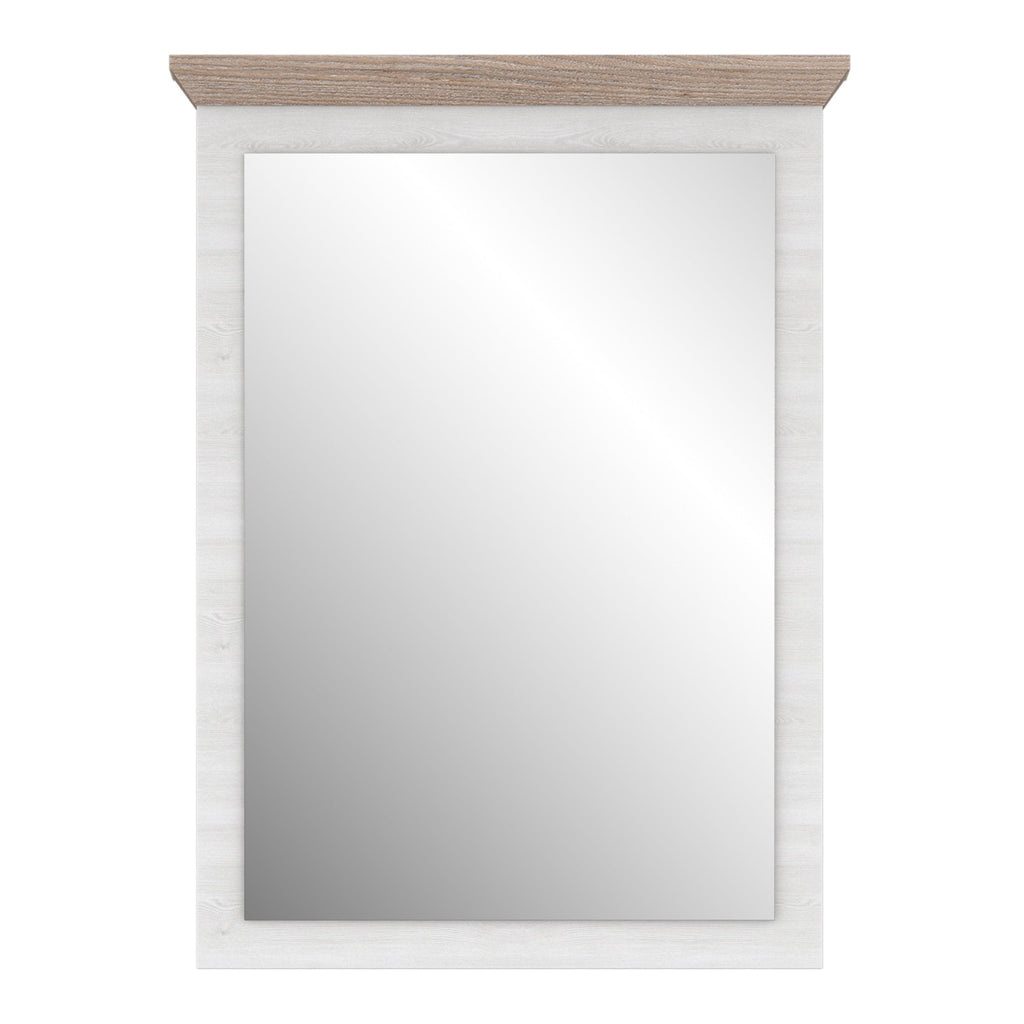 Illopa Mirror in Oak Nelson/Snowy Oak - image 2