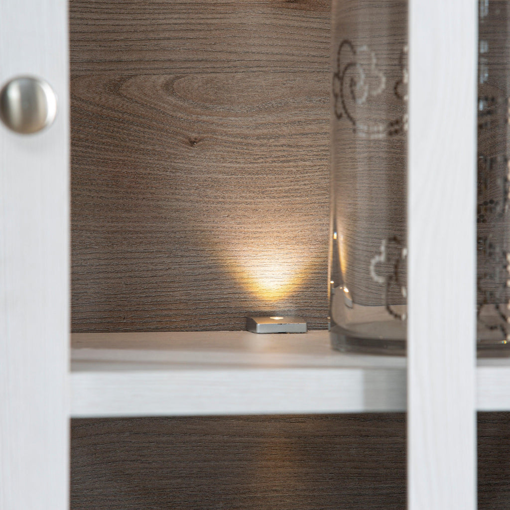 Illoppa Display Cabinet in Snowy Oak/Oak Nelson - image 6
