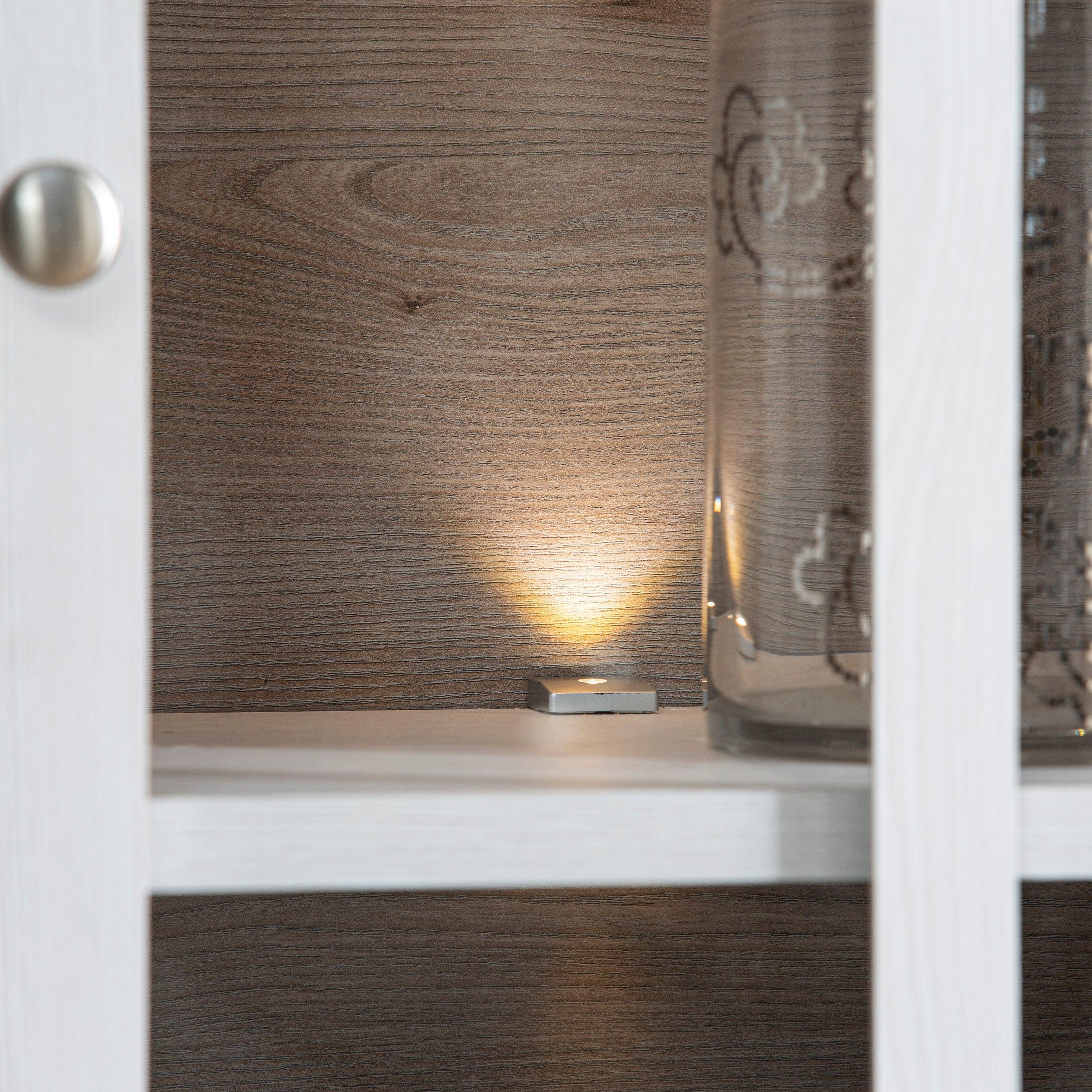 Illoppa Display Cabinet in Snowy Oak/Oak Nelson - image 6