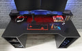 Tezaur Wide Black Gaming Desk with Colour Changing LED - image 4