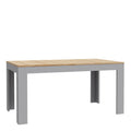 Bohol Extending Dining Table 160-207cm in Riviera Oak/Grey Oak