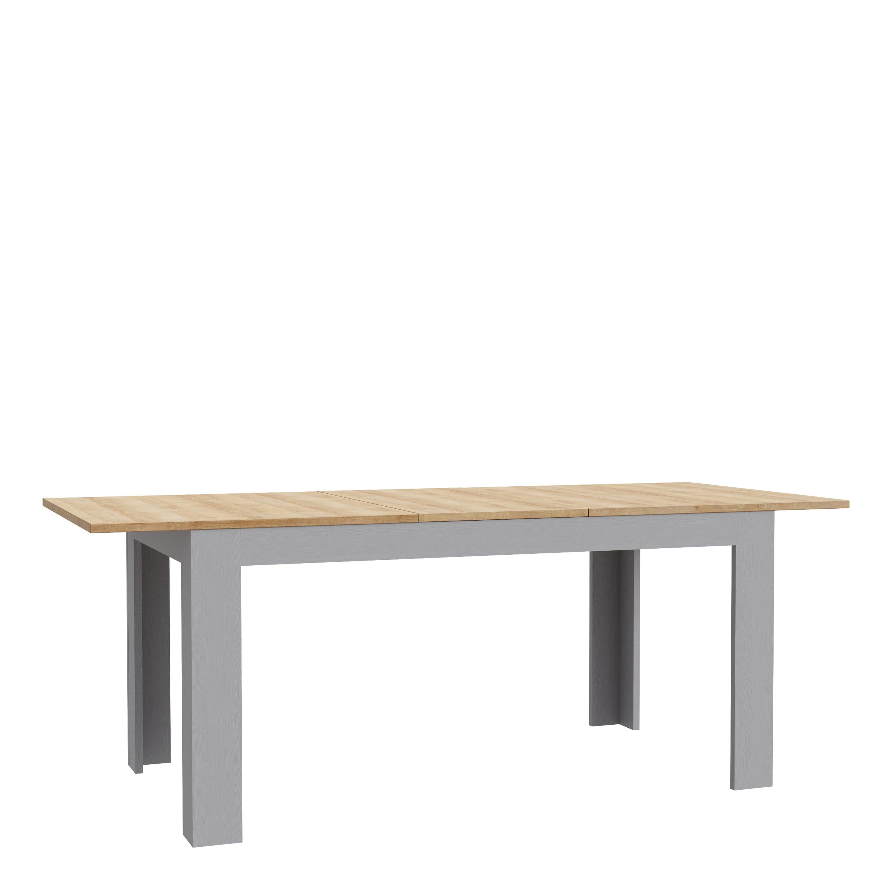 Bohol Extending Dining Table 160-207cm in Riviera Oak/Grey Oak - image 3