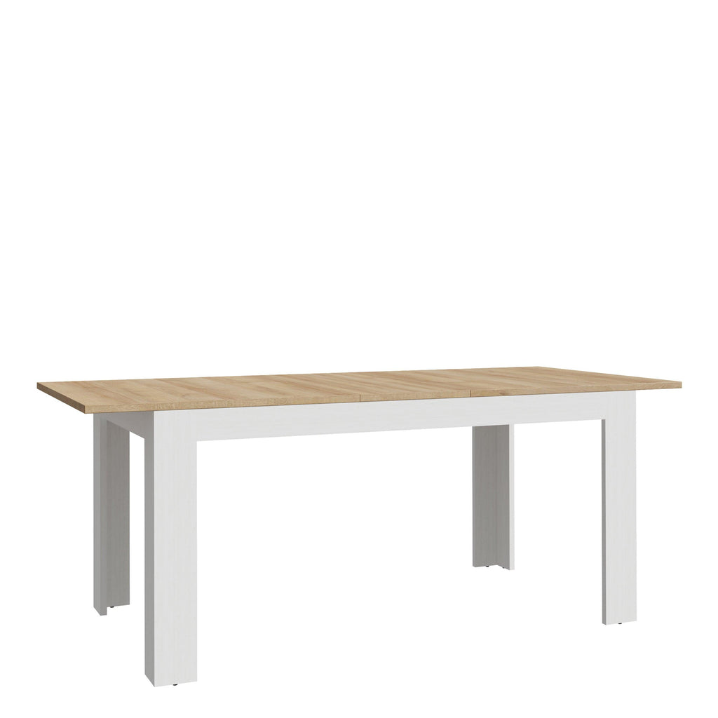 Bohol Extending Dining Table 160-207cm in Riviera Oak/White - image 3