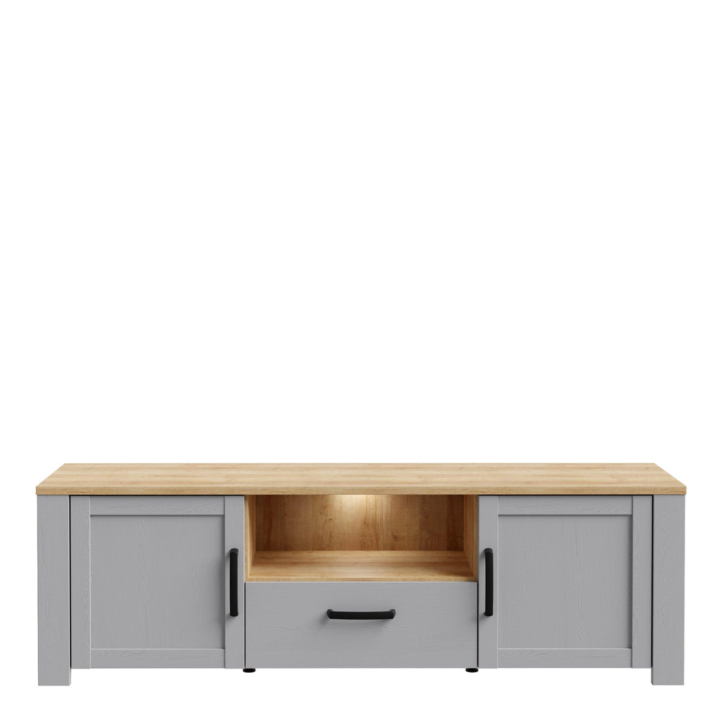 Bohol TV Unit Inc. LED Light in Riviera Oak/Grey Oak - image 2