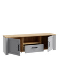 Bohol TV Unit Inc. LED Light in Riviera Oak/Grey Oak - image 3