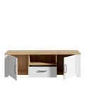 Bohol TV Unit inc. LED Light in Riviera Oak/White - image 4