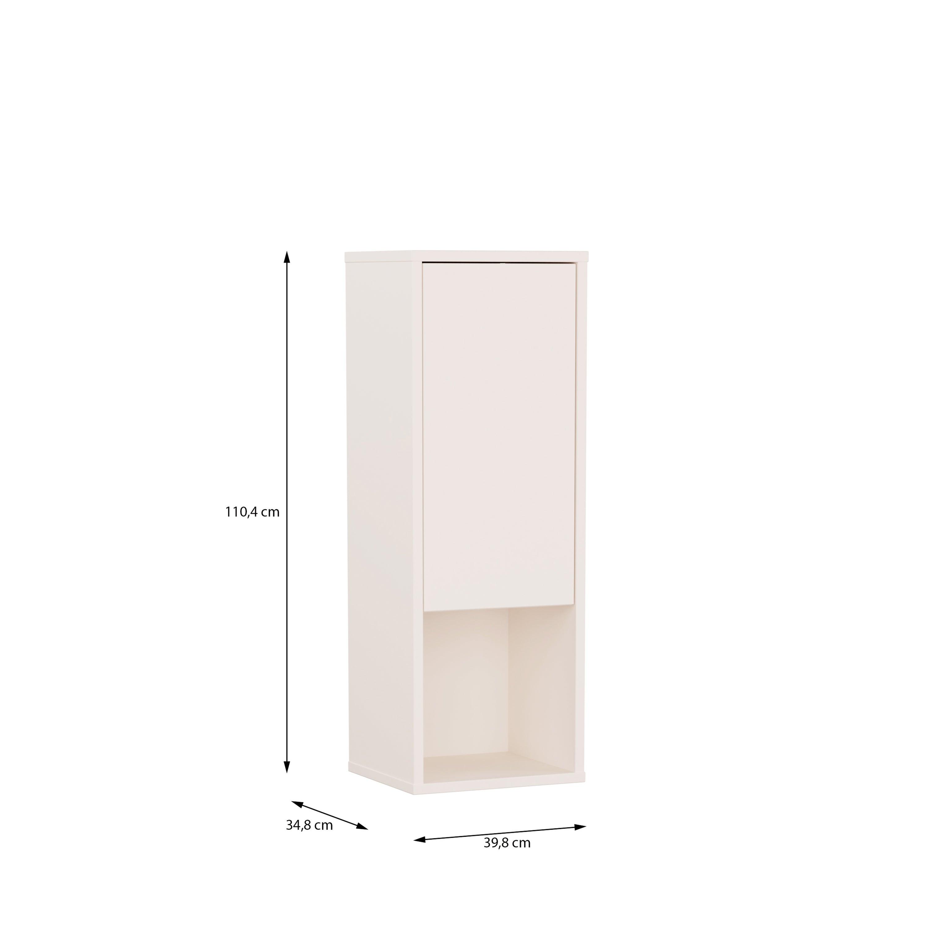 Alice Springs Narrow Cupboard with 1 Door Push-to-Open in Sand - image 7