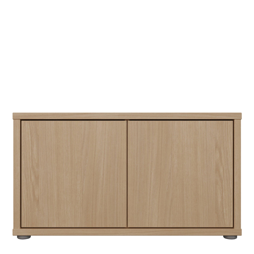 Alice Springs Bench with 2 Doors Push-to-Open in Elegancia Oak - image 2