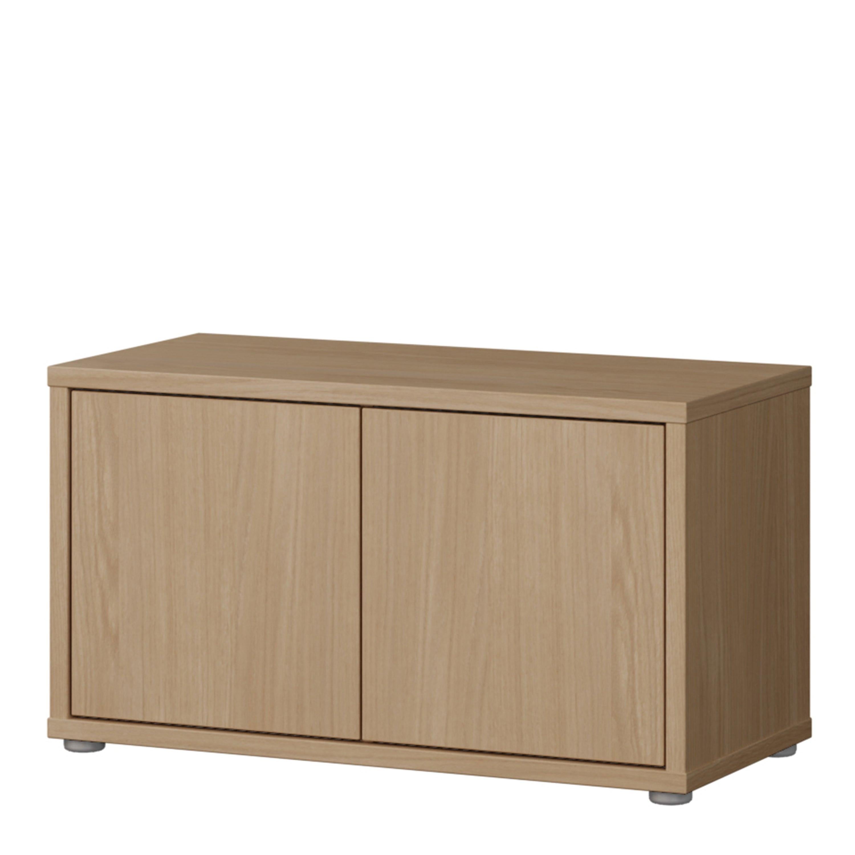 Alice Springs Bench with 2 Doors Push-to-Open in Elegancia Oak - image 3