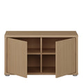 Alice Springs Bench with 2 Doors Push-to-Open in Elegancia Oak - image 5