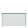 Alice Springs Bench with 2 Doors Push-to-Open in Light Grey - image 2